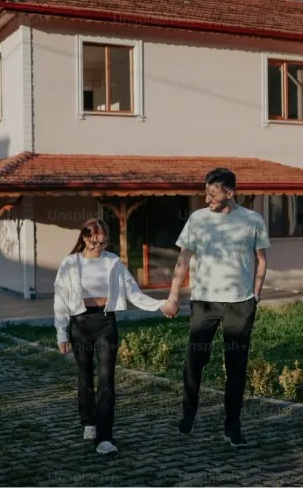 Happy couple