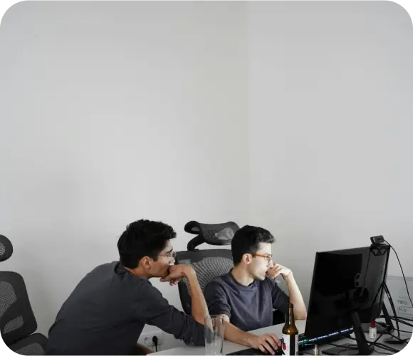 Workers in an office
